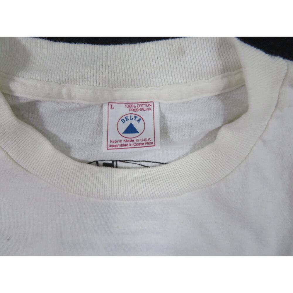 Lovers Rock and They Roll Habitat T-Shirt Long Sleeve Sz L 1990s - Picture 5 of 7